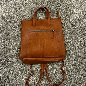 Antik Kraft Brown Backpack